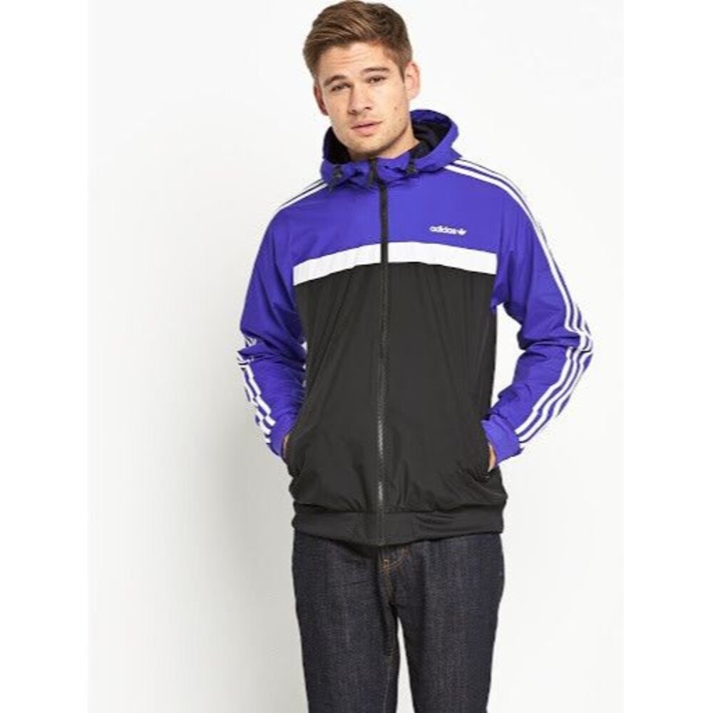 Adidas Originals Vintage Rare Itasca Jacket Nylon Cal Surf Purple L